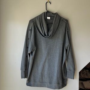 Cabi grey long sleeve shirt